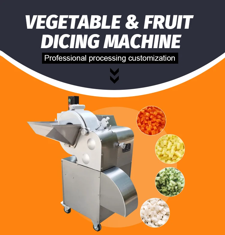 Vegetable Slicing Dicing And Shredding Machine Multifunctional