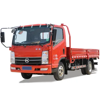 New light cargo trucks with Isuzu engine truck chassis 4 ton diesel single cab