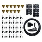 Misting System Water Mist Nozzle Mist Fog Cooling Brass Nozzles Garden Use Diy Water Misting System