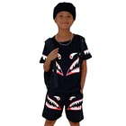 Boys High Quality Cartoon Boys Summer Clothes 2021 Kids Short Sleeved Short Boys 2 Piece Sets