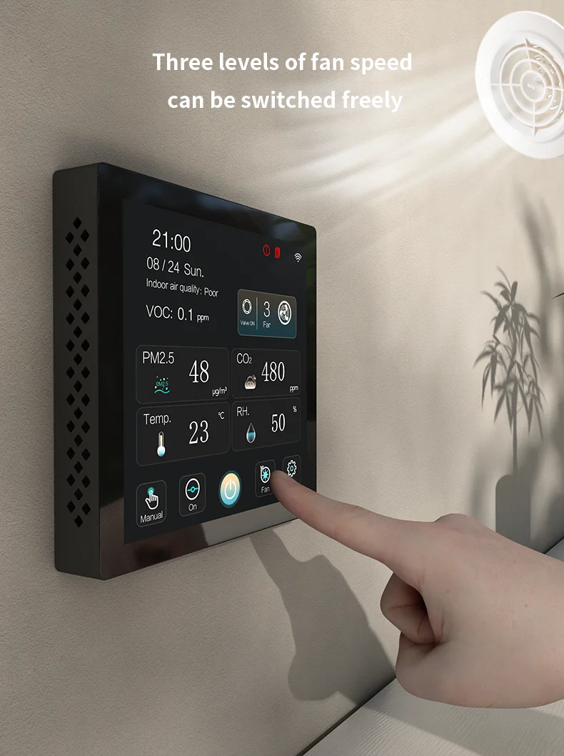 Ventilation System Intelligent Controller, CO2, HVAC - detail 10
