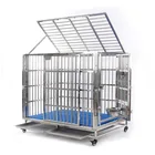 Dog Cage Customized Wholesale Double Door High Quality Luxury Large Stainless Steel Dog Cage