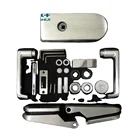 Aluminum Door Lock Aluminum Alloy ADB AS Flush Glass Door Lock