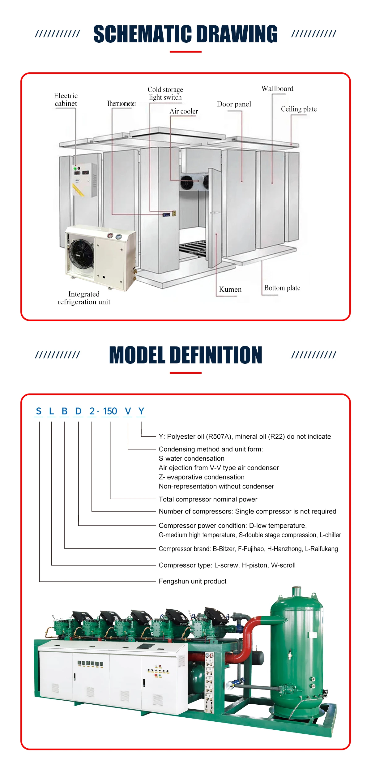 Hermetic Compressor, 30KW, 1500kw - detail 4