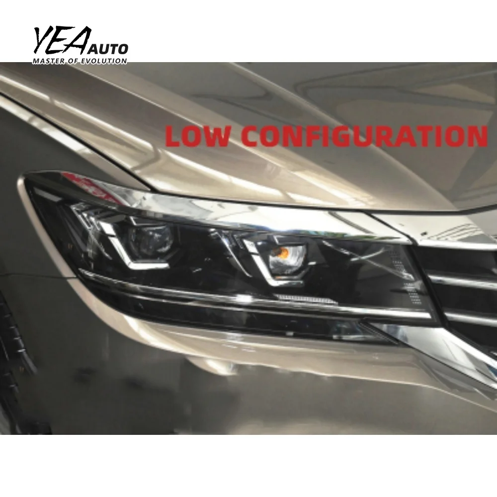 product car headlight glass lampshade cover lens for vw for volkswagon passat low configuration head light lens cover 2019-18