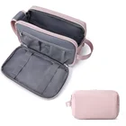 Kit Bag Custom Logo Large Tote Travel Toiletry Organizer Pouch Dopp Kit Water-Resistant Shaving Toiletry Bag For Women