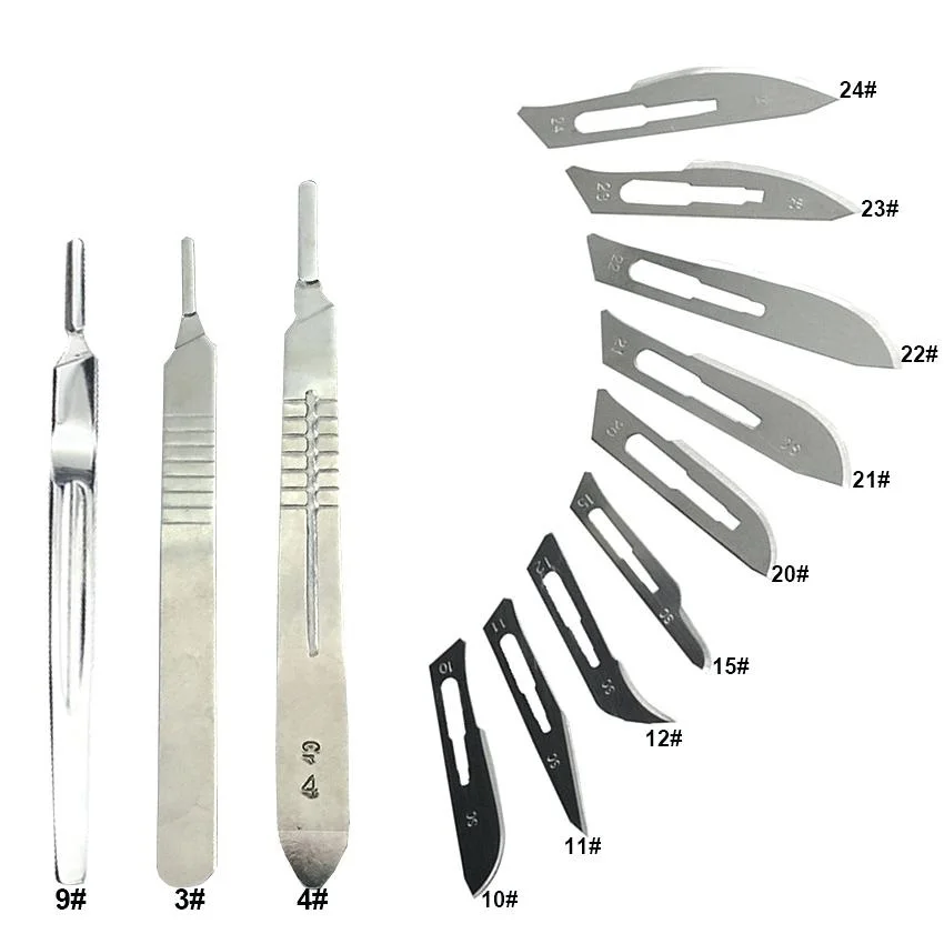 #22 Scalpel Blades for #4 Handle,OOAK,Crafts,Sculpture,Wood D00514  Pack of 10 