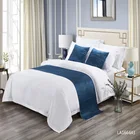 Satin Bed Sheet Set Cotton Satin Bed Sheet Set 5 Star Luxury Hotel Linen White Satin Bed Sheet Set