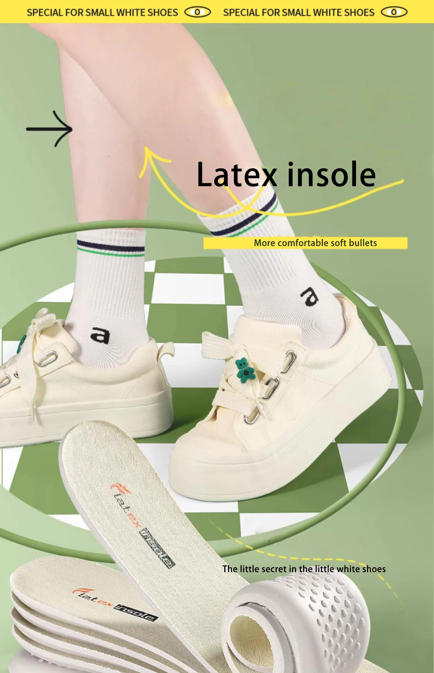 Latex Leather Shoe Insoles Wholesale Breathable Pads Latex Leather Shoe Insoles Wholesale Breathable Pads