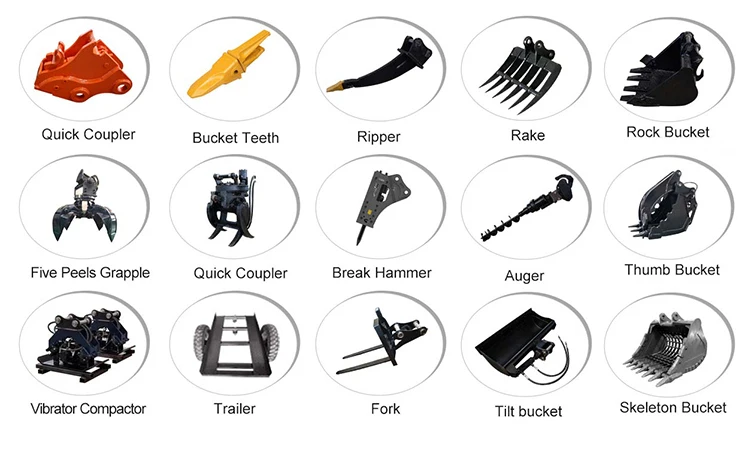 Kg Rubber Track Excavator Micro Bagger Ton Electric Mini