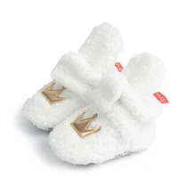 New Arrival Cotton Infant Baby Boties Socks Crib Shoes For Babies Ankle Warm In Winter