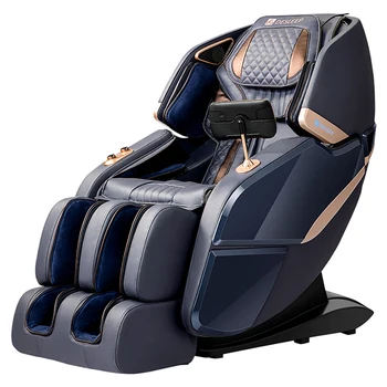 Latest SL Rail 4D Dual Manipulator Built-in Sound SystemFull Body Massage Chair Airbag Massage Chair