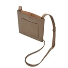 Real Leather Strap Classic Contracted Style Real Leather Crossbody Mobile Phone Bags With Shoulder Strap