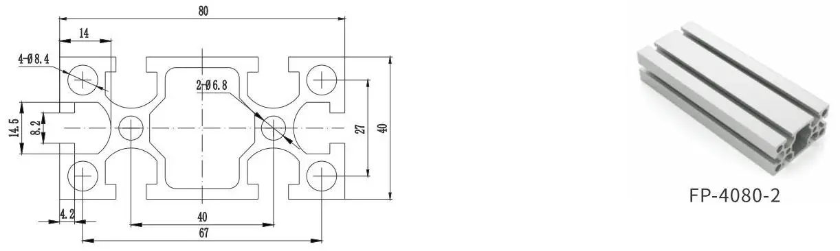 Professional 40x80 Aluminium Extrusion Folding Window Profile 40x80 aluminium profile folding window door structure design