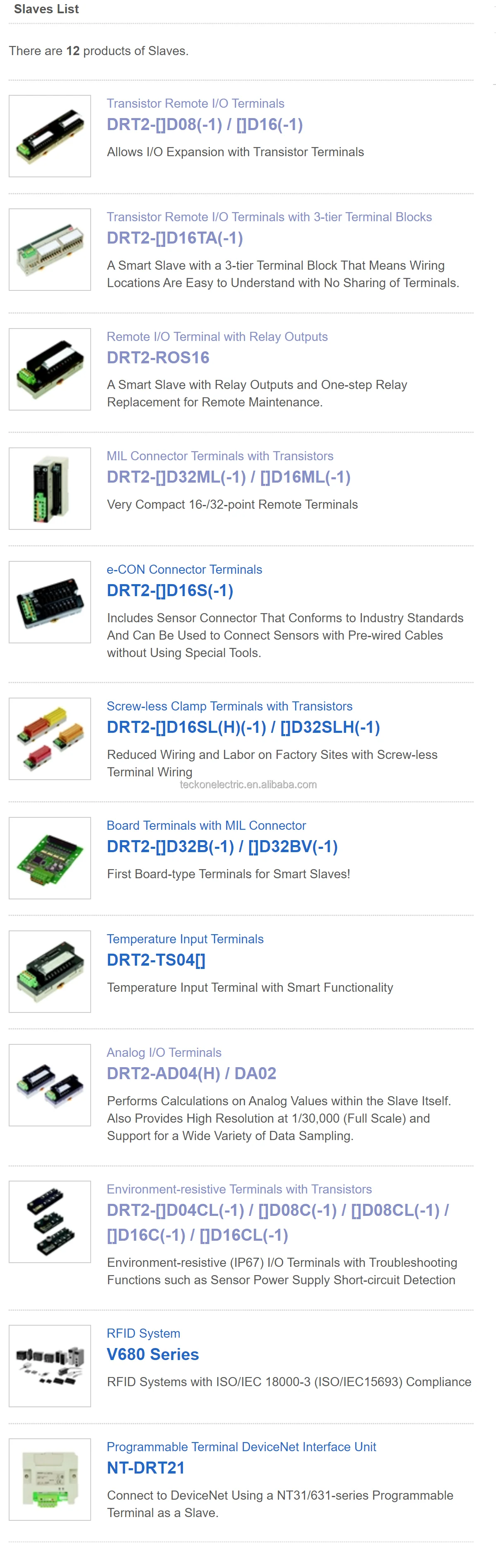 product drt2 series standard smart slave functions that provide powerful preventative maintenance drt2 ad04h-6