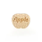 Stock Educational Wholesale Stock Custom Children Educational Game Wooden Apple Shape Jigsaw Puzzles
