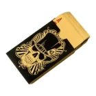Poker Plastic Playing Cards Wholesale Cheap Plastic Skull Gold Foil Playing Cards Waterproof Poker