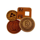 Embossed Fashion Jeans Label And Leather Patch Leather Badge