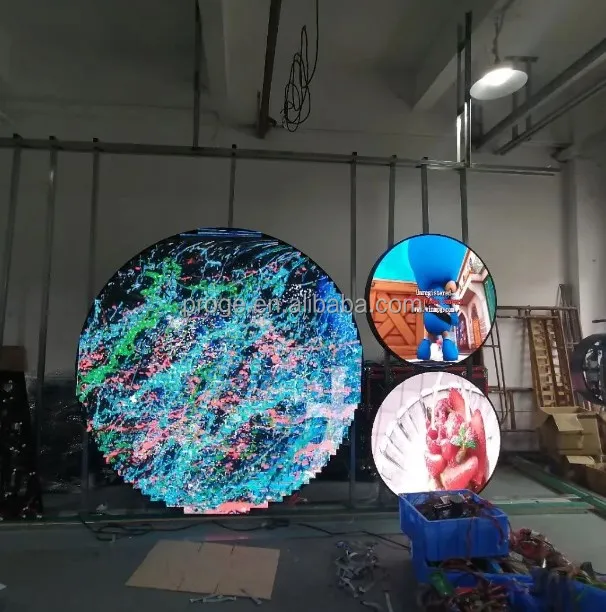 Single Double Sided Round Led Wall Circular Led Panel Circle Led