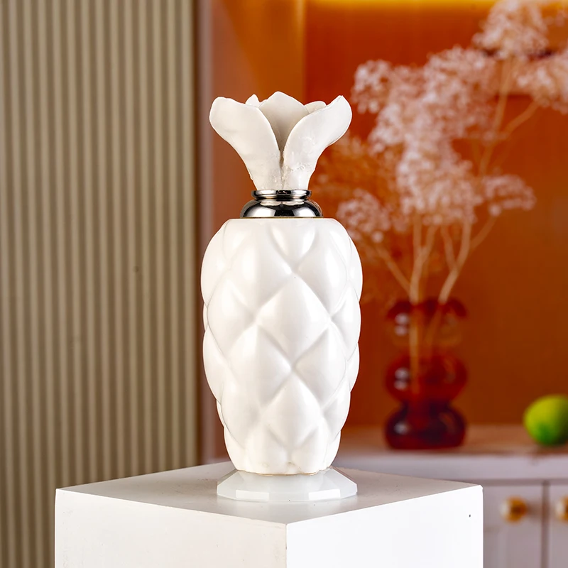 product new design pure white delicate 12ml glass empty bottle elegant fashion crystal perfume bottle-8
