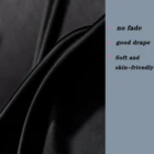 NO MOQ Wholesale 100% Polyester Textile Custom Pure Imitate Acetate Satin Fabric For Wedding