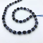 Beads 6Mm Double Tip High Quality Gemstone Beads Wholesale Cordierite Stone Gemstone