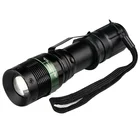 120lm TOH0356 Aluminium 3W 120lm Cree XPE White LED Tail Cap Switch Torch