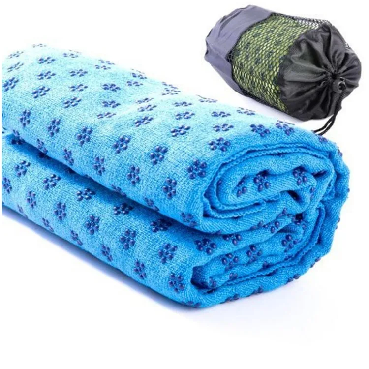 63x183cm non slip yoga mat towel custom microfiber gym sports towel