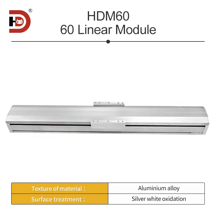 60 Semi Enclosed Linear Module XYZ Three-axis High-precision High-speed Slider Slide Table Automated Robotic Arm factory