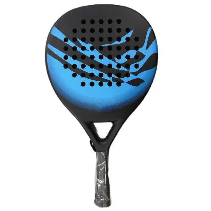 Custom Carbon Fiber Surface With Soft Foam Core Paddle Tennis Racket Padel Rackets Paddleball Racquets Padel Rackets details