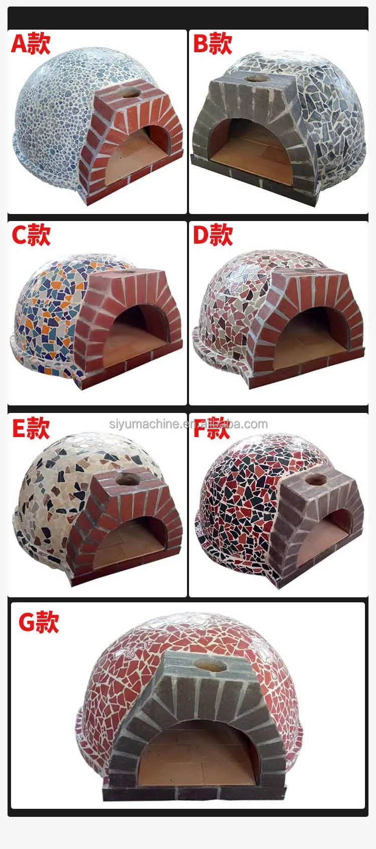 Hot sale Wood Pellet Pizza Oven Commercial Gas Brick Oven Pizza