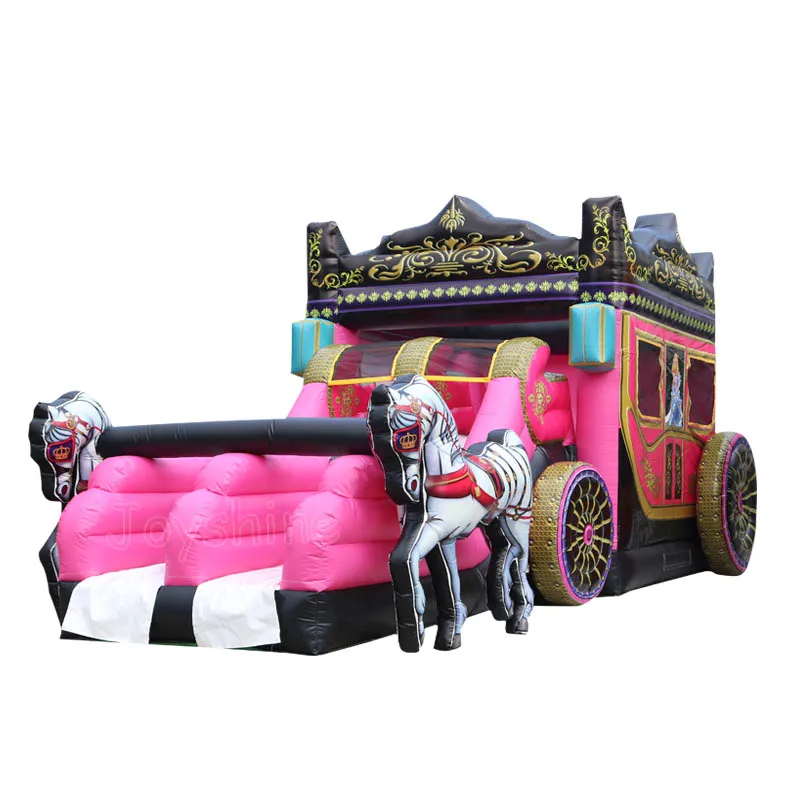 princess carriage jumping castle