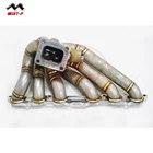 Exhaust Mertop Race Exhaust Manifold EXTERNAL WASTEGATE OUTPUT For 2JZ GE 1993-2002