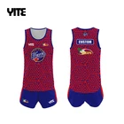 Singlets Singlet Oem Wholesales Touch Football Singlets Custom Singlet Kit Sublimated Team Club Sport Singlets