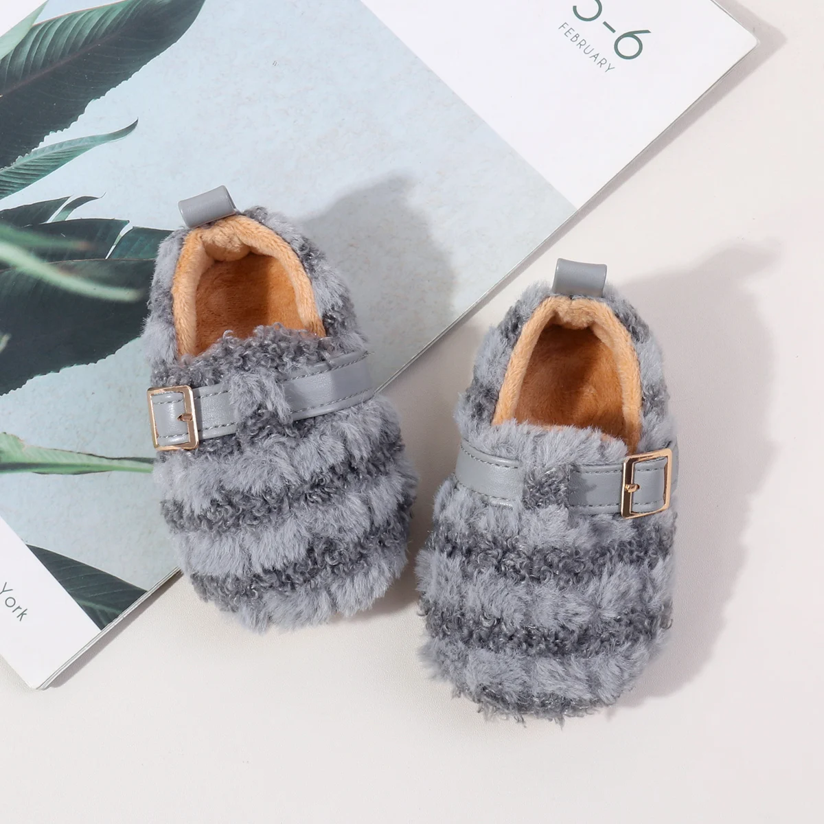 High Quality Warm Unisex Indoor Newborn Infant Toddler Baby Girls Boys Shoes details