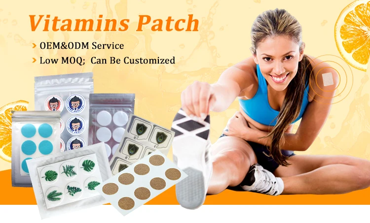 All Natural Ingredients Transdermal Patch Waterproof & Gentle on Skin Vitamin B12 Patches for a Better Morning factory