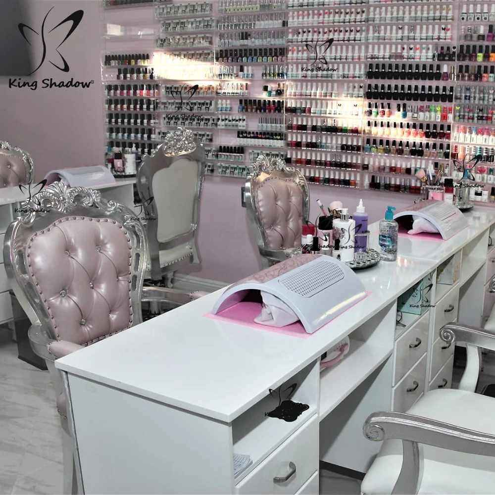 Beauty Salon Furniture Package Nail Bar Desk Used Nail Table Luxury Manicure  Tables With Chair - Buy Used Nail Table,Luxury Manicure Tables,Pink Nail  Manicure Table Product on 
