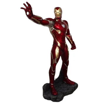 Action Figure Iron Man Hand-Own Ironman Avengers 4 Lightman Model Gift Toy Boy