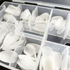 Hot Sale Easy Branding Customized Short Shapes Luxury 120 PCS 240 PCS DIY Home Manicure Press On Nails Kit