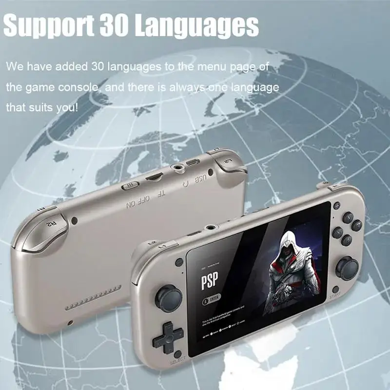 M Retro Handheld Video Game Console Open Source Linux System Inch