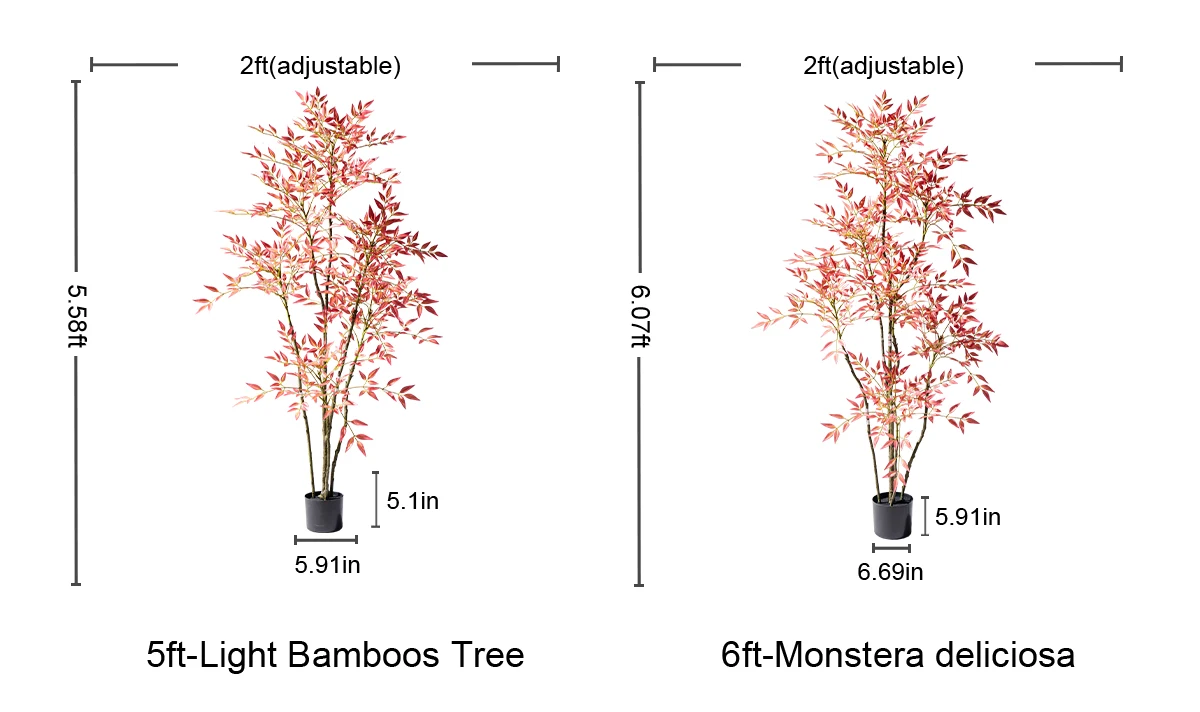 High Quality Handmade Plastic Artificial Bamboo Trees Eco-Friendly Home Decor Hot Sale! Skilled Manufacturers' Artificial Plants manufacture