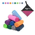 Towel Small Quick Dry Packable Microfiber Suede Custom Sport Gym Workout Towel Logo