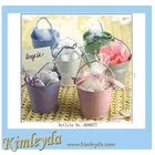 Decorative Bucket Buckets Mini Decorative Seasonal Metal Tin Bucket
