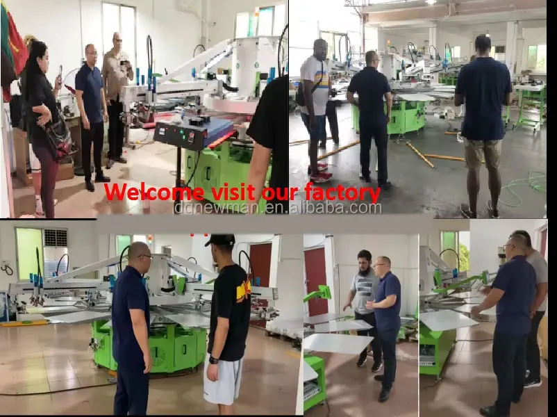 product 4 color 12 station hybrid digital automatic t shirt silk screen printer with 4pcs auto ir flash dryer with sensor-14