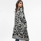 Ladies Cardigans 2021 Casual Winter Fashion Heavy Knit Sweaters Long Cardigan Sweater For Ladies
