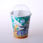 Cup Biscuit 500ml Wholesale Custom Design Disposable Paper Cup With Dome Lid For Biscuit Candies Cookies Packaging