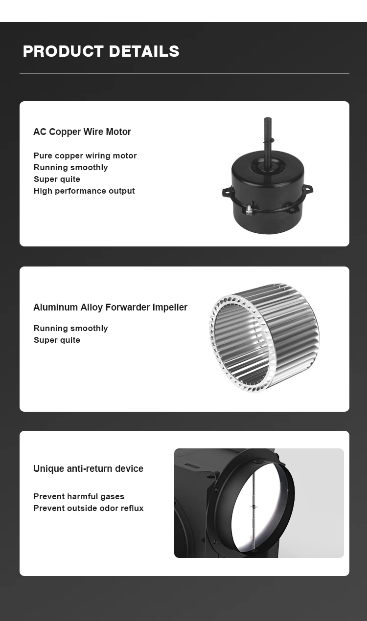 Centrifugal Fan, DPT15C-44A, Copper - detail 8