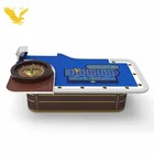Game Poker YH Customized Electronic Casino Game Table Professional 20'Roulette Wheel Poker Table