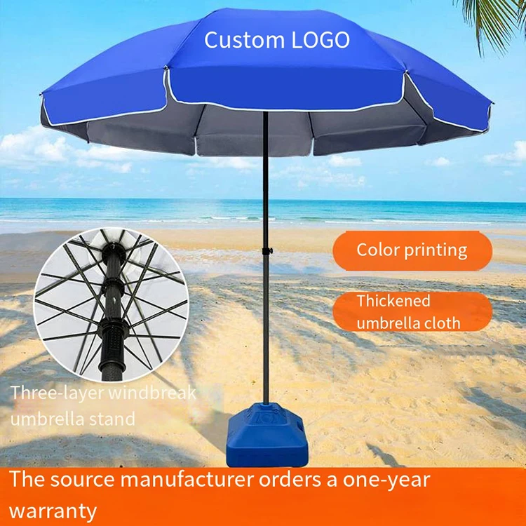 Shade Outdoor Furniture Garden Double Canopy Umbrella Cantilever Large