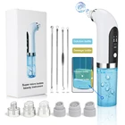 Blackhead Skin Extractor Pore Cleanser Facial Cleaner Tool Electric Small Bubble Blackhead Remover Pore Vacuum